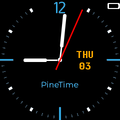 Analog watchface